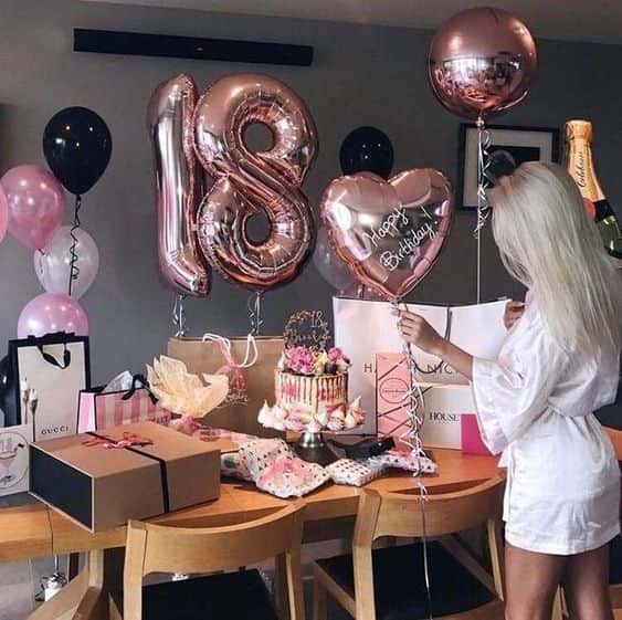 18th birthday party theme ideas for a girl